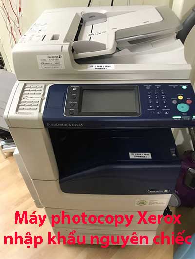 Máy photocopy Xerox nhập khẩu nguyên chiếc