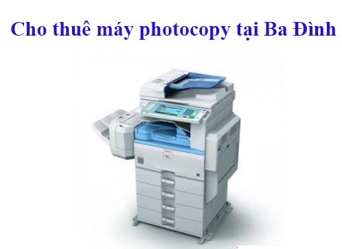 AT Việt Nam - Chuyên cho thuê máy photocopy tại quận Ba Đình