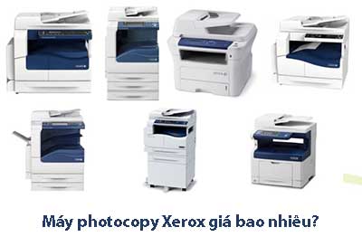Giá tiền máy photocopy xerox