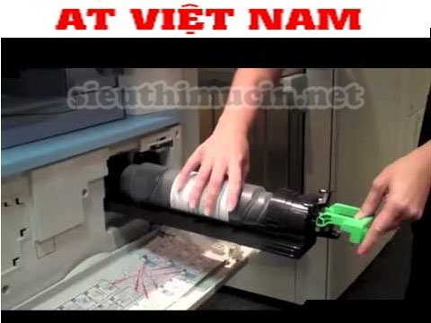 Hưỡng dẫn cách thay mưc máy photocopy ricoh