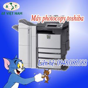 Nạp mực và reset mực máy photocopy toshiba e Studio