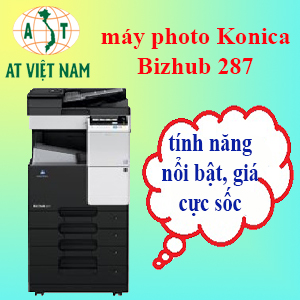 Máy photocopy Konica Minolta bizhub 287 có gì nổi bật?
