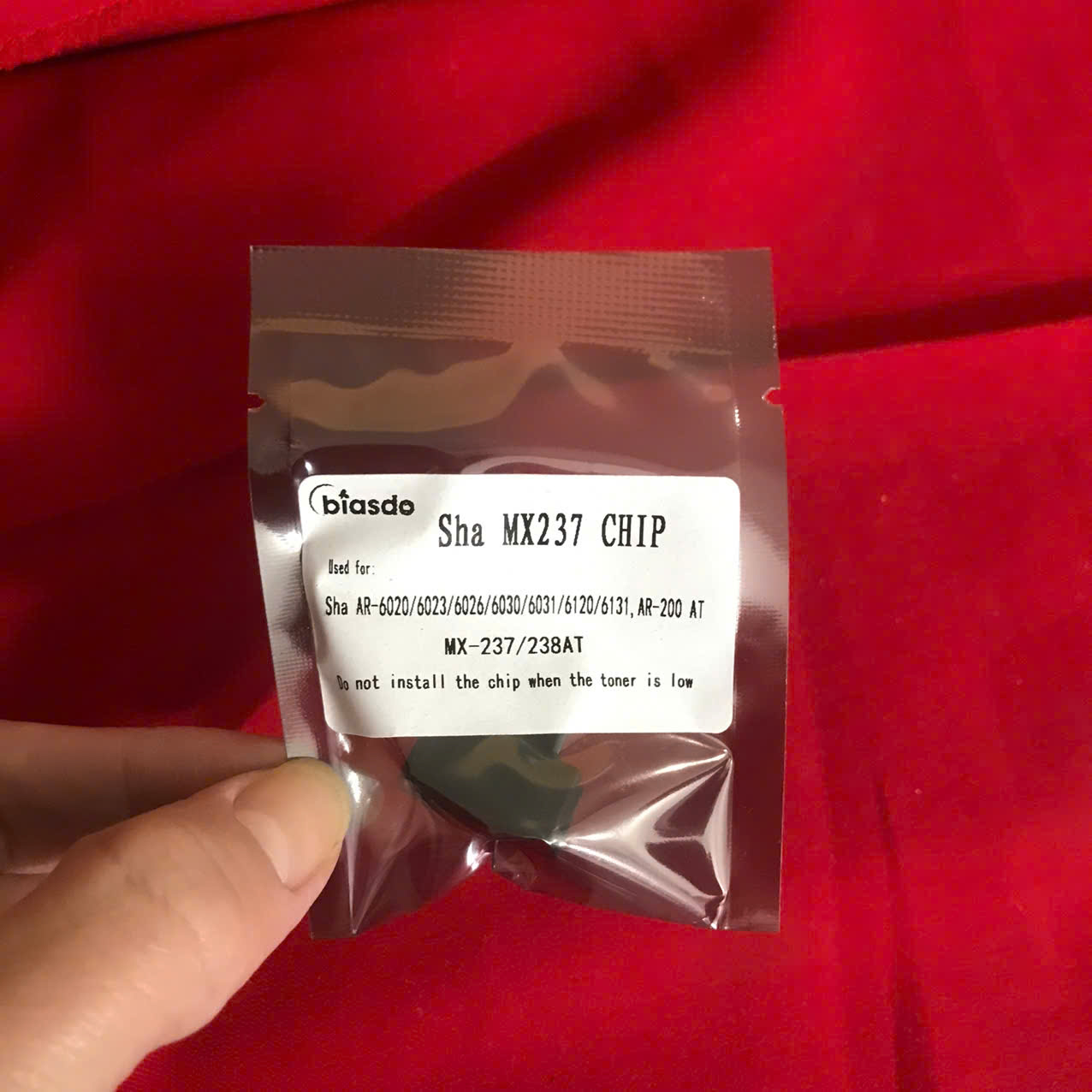 Chip mực photo sharp 238/6020/6030/6023 - MX-237AT (CN638)                                                                                                                                              