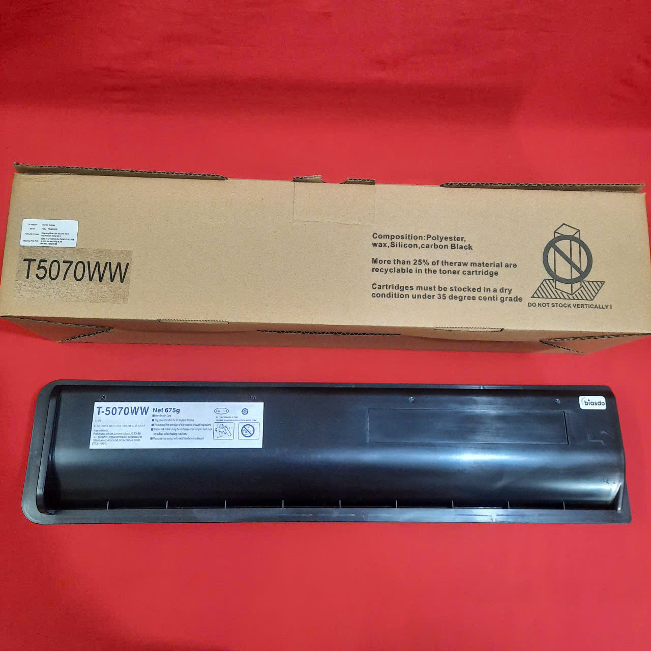 Hộp mực Toshiba E studio T5070ww _ E257 | 307 | 357 | 457 | 507_ BIASDO _Trọng lượng 500g (CN1179)