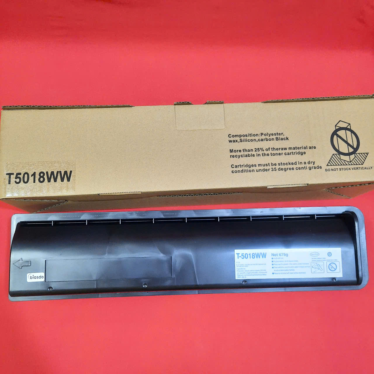 Hộp mực Toshiba E-Studio T5018ww _E2518A | 3018A | 3518A | 4518A | 5018A_ BIASDO _Trọng lượng 500g