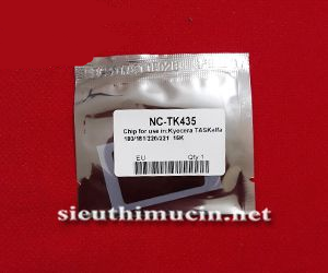 Chip mực Kyocera TASKalfa 180/ 181/ 220/ 221 TK 435                                                                                                                                                     