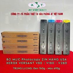 Hộp Mực Photocopy Xerox Versant V80 | V180 | V280 _ 006R01642_Zin Hãng _ Trọng Lượng 695g  _  USA Yellow