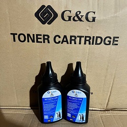 MỰC ĐỔ CHAI DÙNG CHO HỘP MỰC PHÔI CHINA VÀ HP 1010 | 1200 | 1300 | 1160 | 1320 | 5100 | 5200 | 3005 | 2014 | 2015 | P2035 | 2055 | M401 CANON LBP2900 | 3300 | 8100 | 8780_NT-TH2612-120G_G&G           