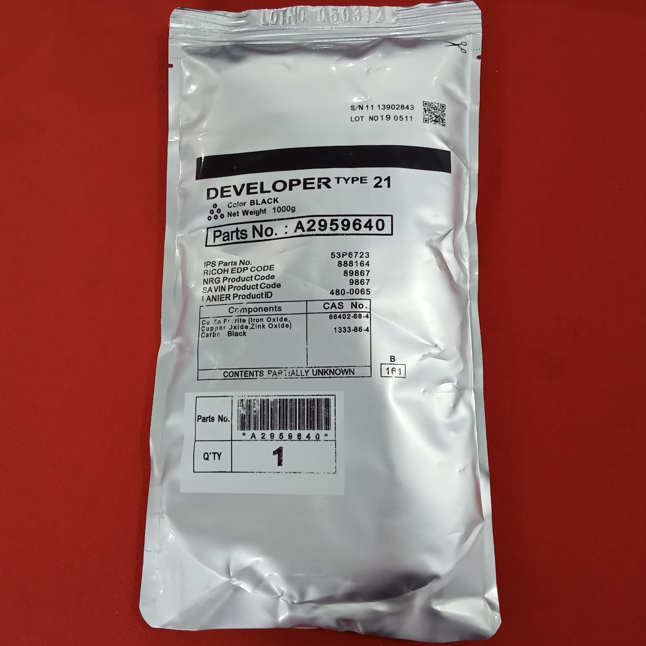 Bột từ Ricoh AF 1060/1075/MP5500/6500/7500 (Type 21)                                                                                                                                                    