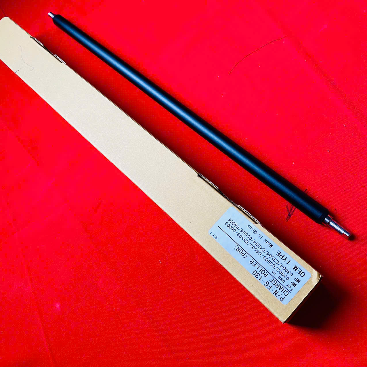 Trục sạc Su Đen cụm trống Ricoh MPC3003 | 3503 | 3004 | 3504 | 4503 | 5503 | 6003 | 4504 | 5504 | 6004 | IMC2000 | IMC2500 | IMC3000 | IMC3500 | IMC4500 | IMC5500 | IMC6000_FG-130 _ LBT (CN1673)