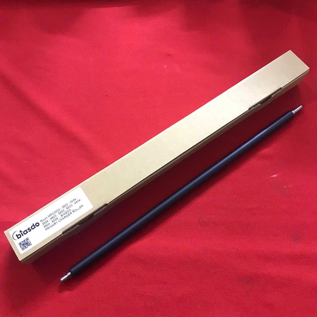 Trục sạc cụm trống Ricoh MPC3003 | 3503 | 3004 | 3504 | 4503 | 5503 | 6003 | 4504 | 5504 | 6004 _ BIASDO _ PRIMARY CHARGER ROLLER                                                                       