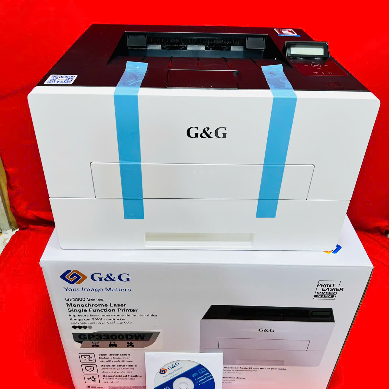Máy in Laser Đơn năng G&G GP3300DW in Đảo mặt , Wifi                                                                                                                                                    