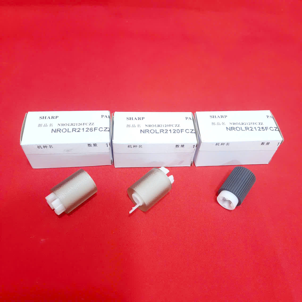 Bộ Bánh xe kéo giấy khay gầm Sharp 3050 | 3070 | 3550 | 3570 | 4050 | 4070 | 5050 | 5070 | 6050 | 6070 | MX 2561 | MX 3051 | MX 3071 | MX 3551 | MX 3571 | MX 4051 | MX 4071 | MX 5051 | MX 5071 | MX 60