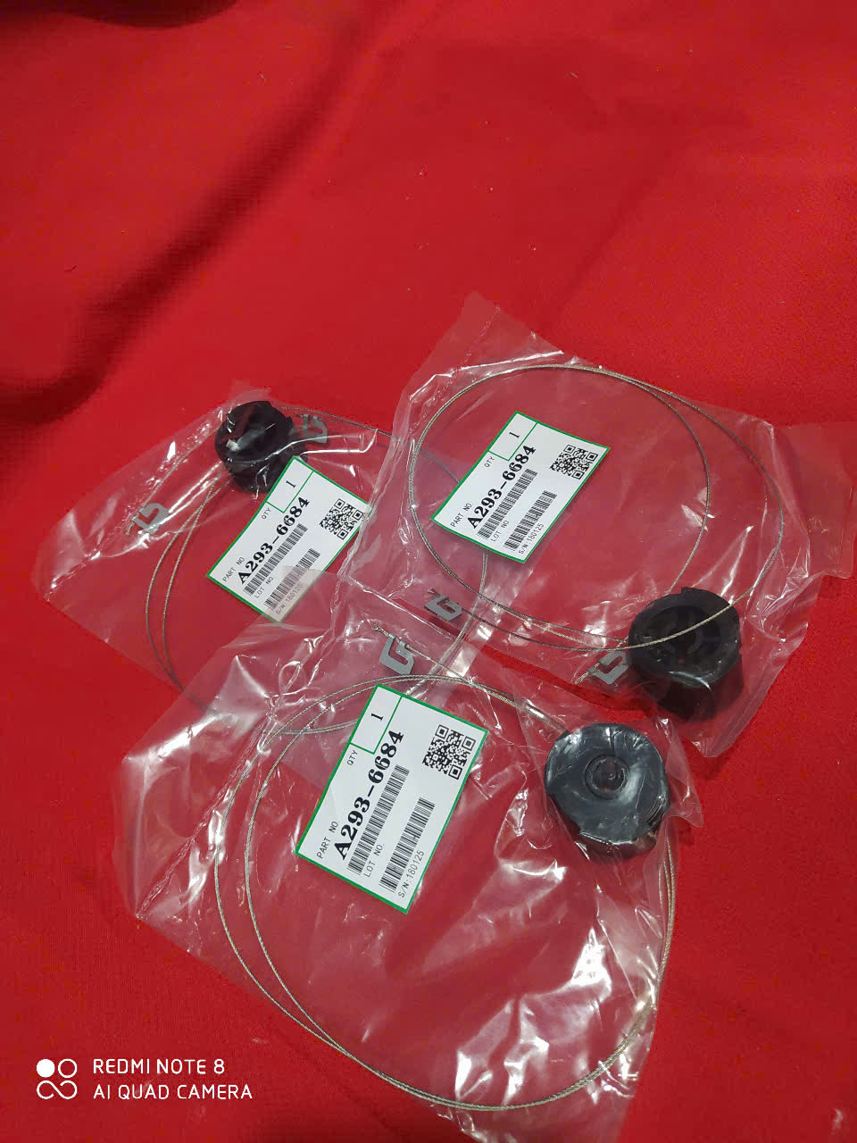 Cáp nâng Khay Ricoh MP 5500 | 6500 | 7500 | 6000 | 7000 | 8000 | 6001 | 7001 | 8001 | 9001 | 6002 | 7502 | 9002 | 2051 | 2060 | 2075 | 9100_A293-6684 (CN1865)                                          