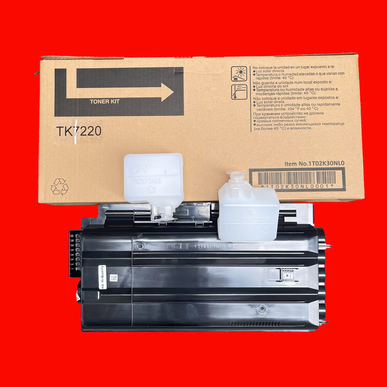 Hộp mực Photocopy Kyocera 4012i_TK 7220 (650g)                                                                                                                                                          