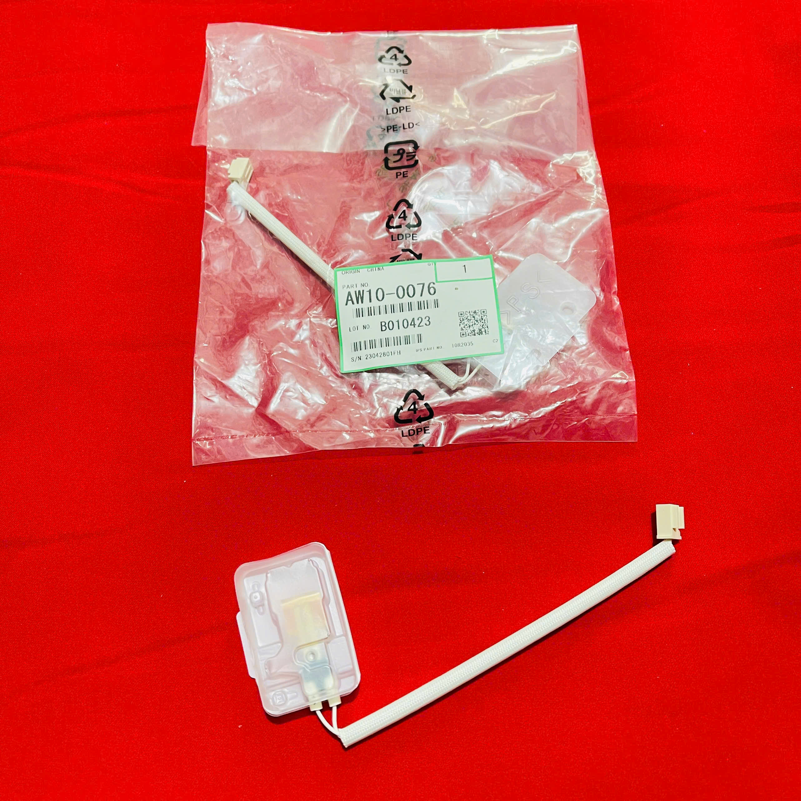 Sensor nhiệt Ricoh Aficio 1060 | 1075 | MP 9001 | MP 9002 | SP 9100DN _  AW100076 _ Fuser Rear Thermistor