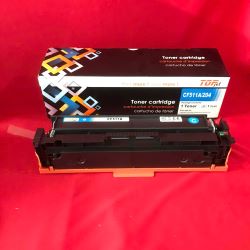 Hộp mực Color CF511A _ HP 204 / M154a / M154nw / M180n / M180fw/ M181fw TOPJET màu xanh                                                                                                                 